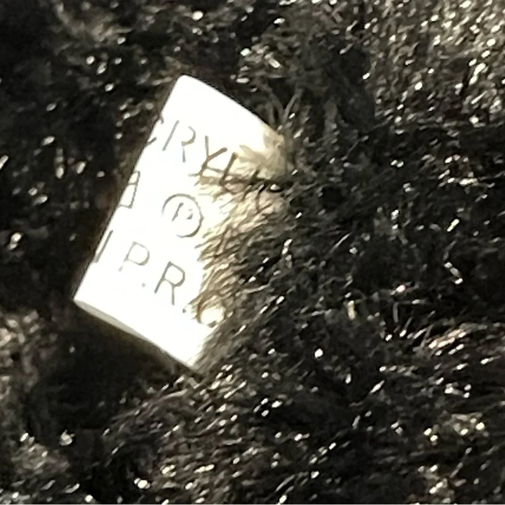 *Women's Black Faux Fur Cowl Scarf